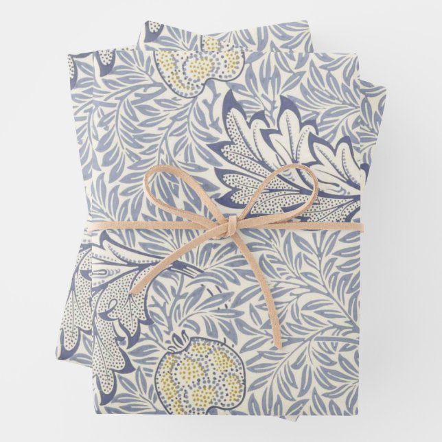 Feuilles de papier William Morris 19e siècle (En situation)