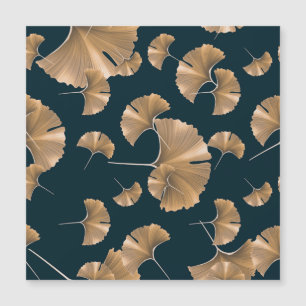 Feuilles de paume de ginko tropical, motif hawaïen