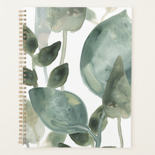 Feuilles d'eau - Aquarelle