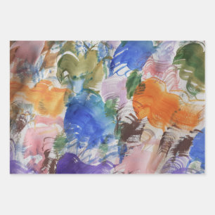 Feuilles d'enveloppement de couleur