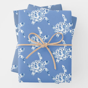 Feuilles d'enveloppement de tortue florale