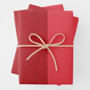 Feuilles d'enveloppement rouge demi et demi-tomate