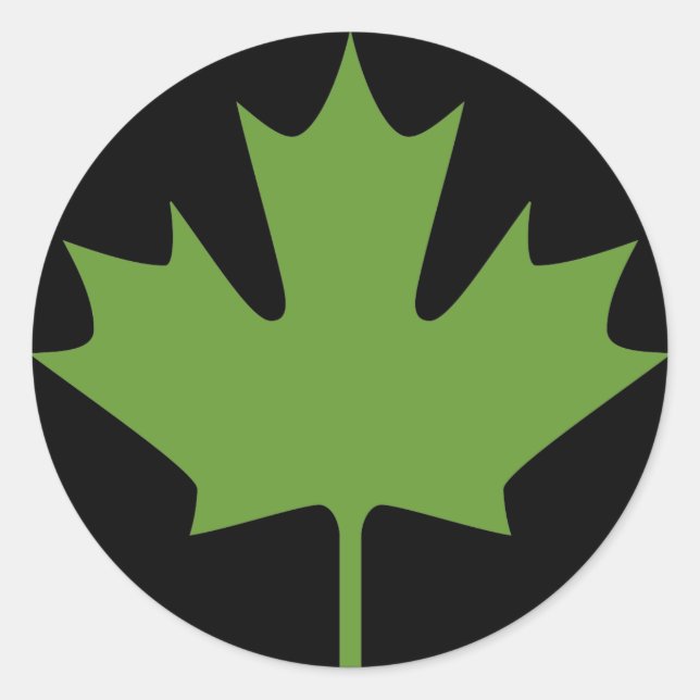 feuilles d'érable - Stickers (Devant)