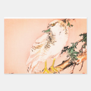 FEUILLES D'IMPRESSION EN BOIS DE FALCON JAPONAIS