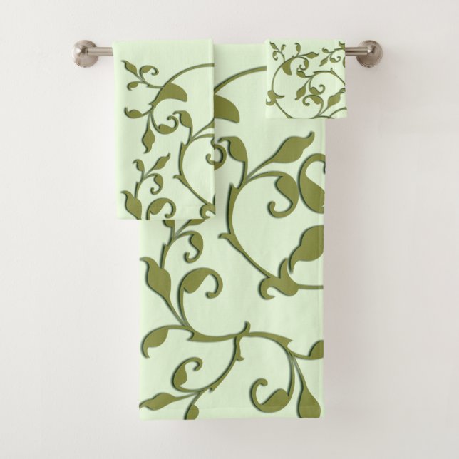 Feuilles d'olive défilantes (En situation)