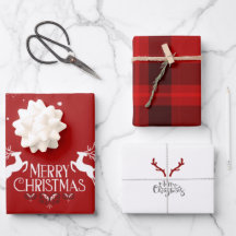 Feuilles en papier rouge pour les vacances de Noël