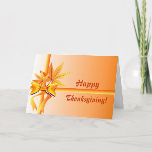 Feuilles et arc - Carte