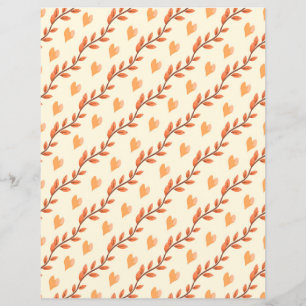 Feuilles et coeurs d'automne