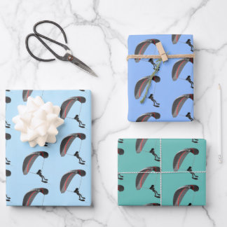 Feuilles papier d'enveloppement de conception para