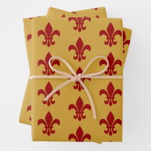 Feuilles Papier Fleur De Lis