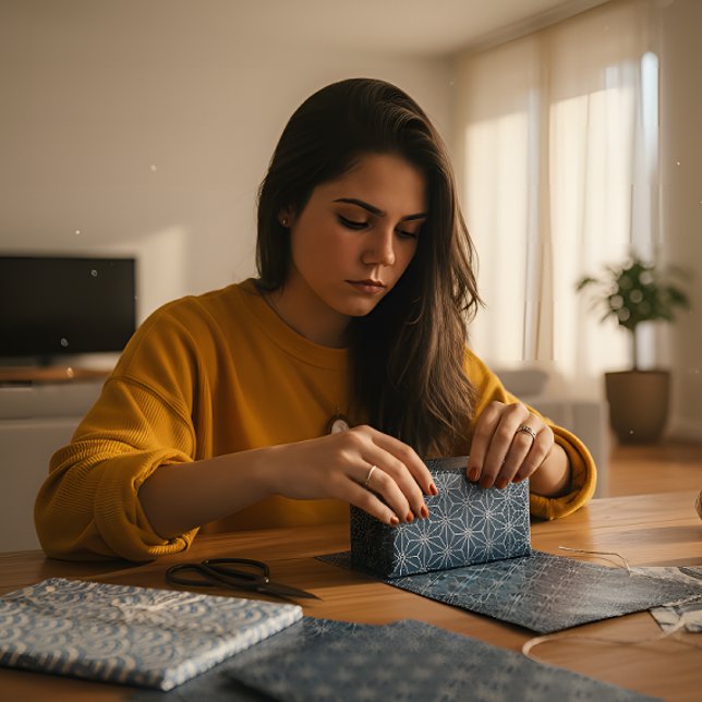 Feuilles papier Motif japonais 3 enveloppes (Créateur téléchargé)