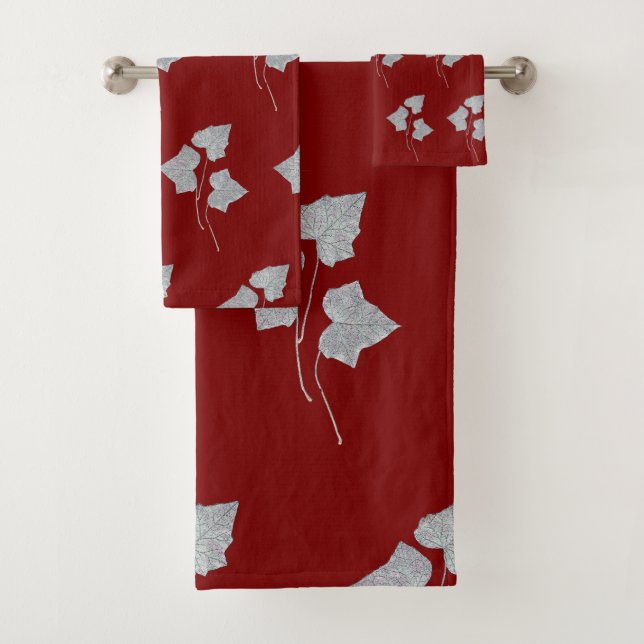 Feuilles qui tombent Cinnamon Rouge (En situation)