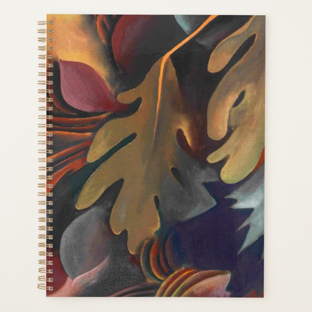 Feuilles sous l'eau | Georgia O'Keeffe | (Devant)
