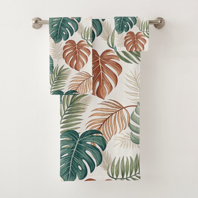 Feuilles Tropicales Bohème  (En situation)