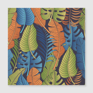 Feuilles tropicaux, motif sans couture fleurie.