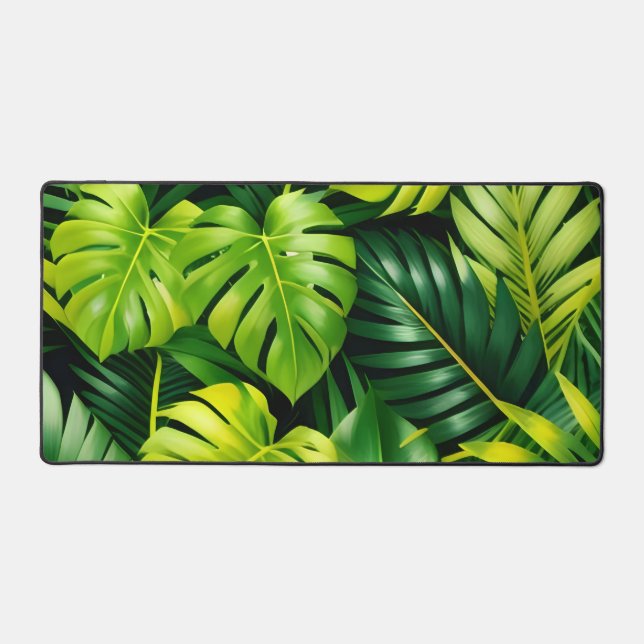 Feuilles Vertes Tropicales  (Recto)