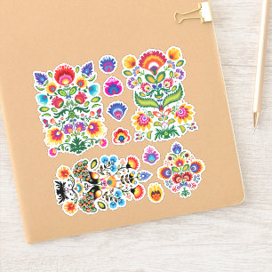 Feuillet autocollant Folklore #2