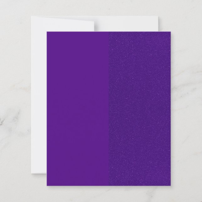 Feuillet de papier à Parties scintillant violet fr (Devant)