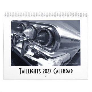 Feux arrière Calendrier des voitures classiques 20
