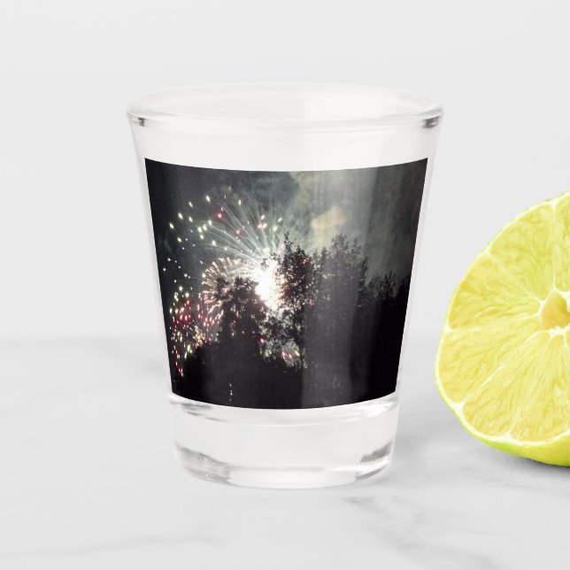 Feux d'artifice 18 verre tourné (Devant)