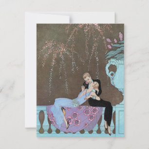 Feux d'artifice Art Déco vintage Le Feu, George Ba