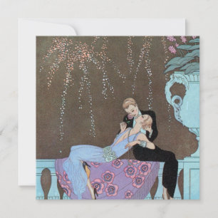 Feux d'artifice Art Déco vintage Le Feu, George Ba