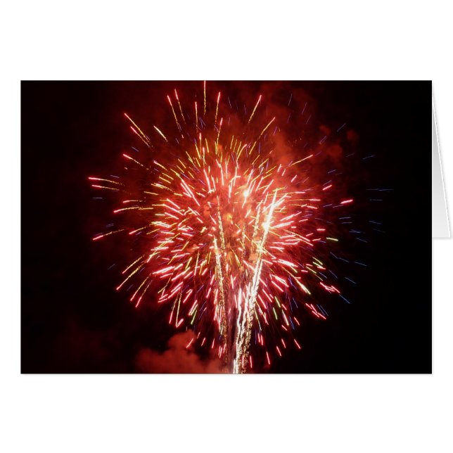 Feux d'artifice Rouges, Blancs et Bleus II Patriot (Devant horizontal)