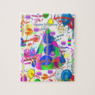 Février 2 Anniversaire Jigsaw Puzzle