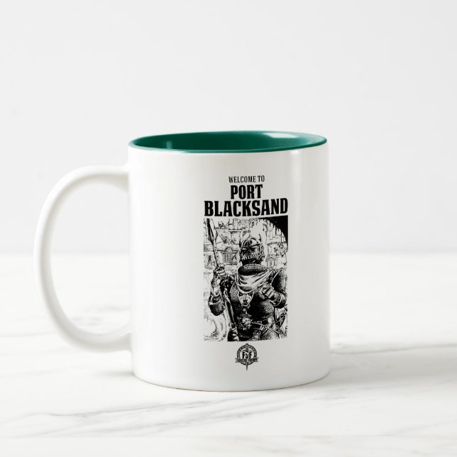 FFF6 Bienvenue sur le mug Port Blacksand (Gauche)