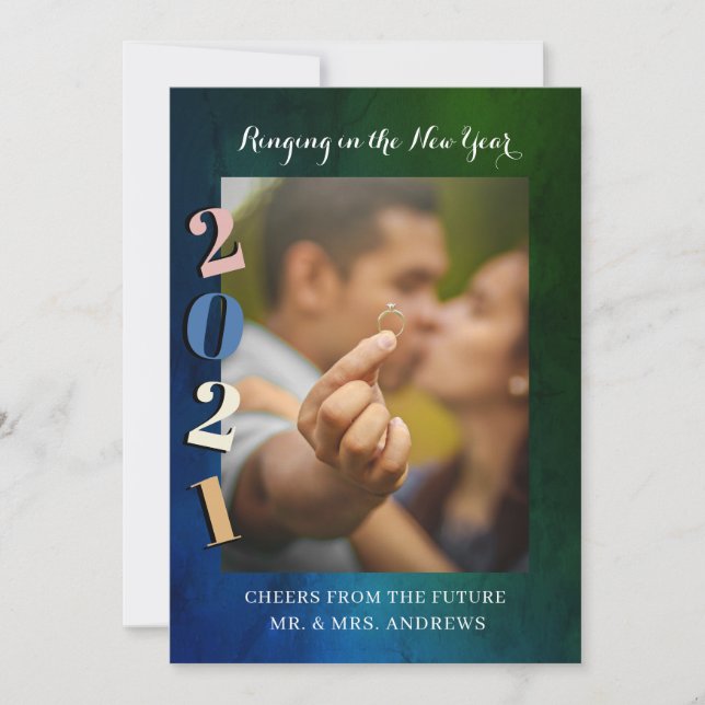 Fiançailles de Nouvel An photo (Devant)