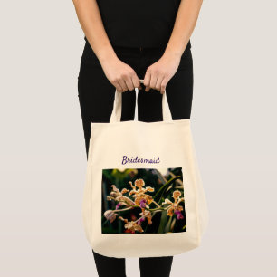 Fiançailles mariage Sac fourre-tout orchidée Bride