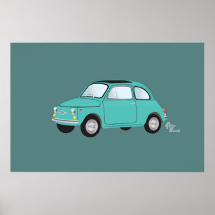 Fiat 500 affiches
