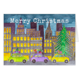 Fiat 500 dans la ville personnalisable