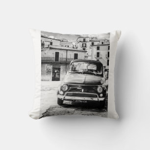 Fiat 500 en Italie, coussin automobile classique,