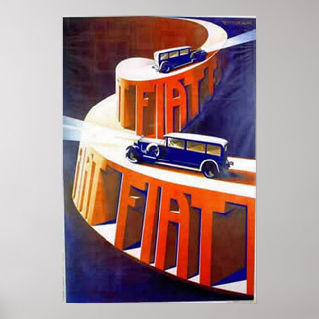 Fiat Poster (Devant)
