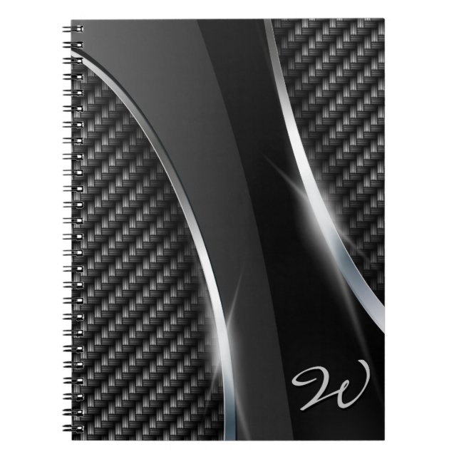 Fibre de carbone 3 Carnet (Devant)