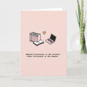 Fiche de dictionnaire urbain Carte d'amour