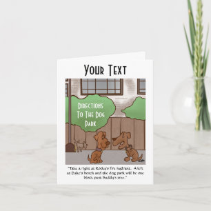 Fiche de notes pliées sur les itinéraires du parc