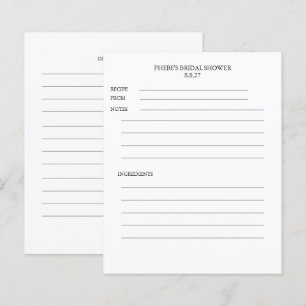 Fiche de papier
