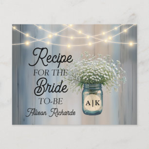 Fiche de recette de douche nuptiale de campagne ru