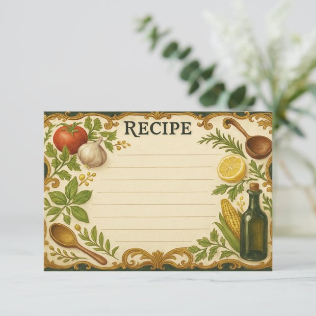 Fiche de recette toscane sacrée (Debout devant)