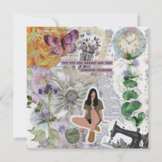 Fiche de voeux Plat de Kindness