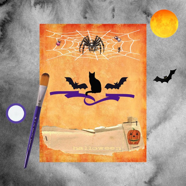 Fiche produit Halloween Borders (Créateur téléchargé)