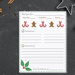 Fiche recette de Noël