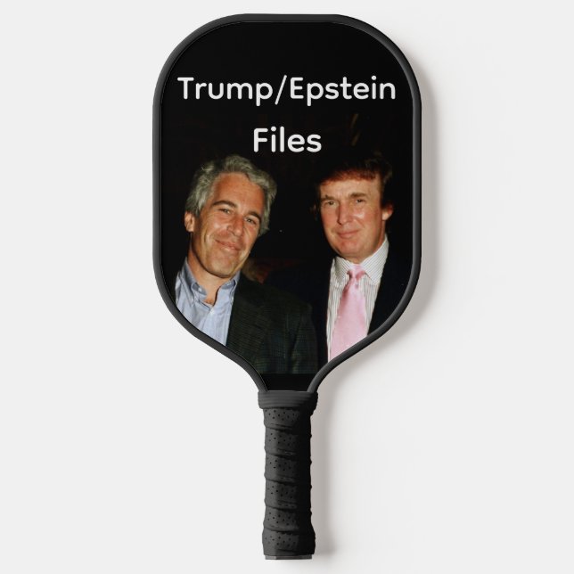 Fichiers Trump/Epstein Raquette de Pickleball (Recto)