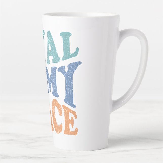 Fidèle à mes mugs et tasses de la paix (Droite)
