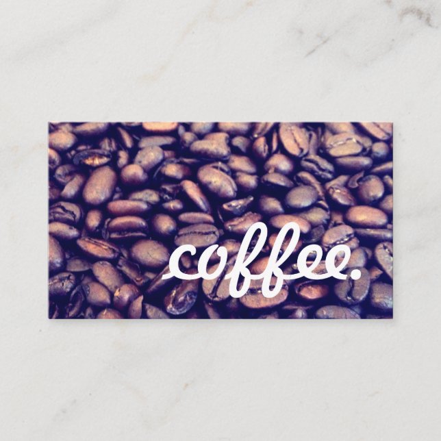 fidélité au café (Devant)