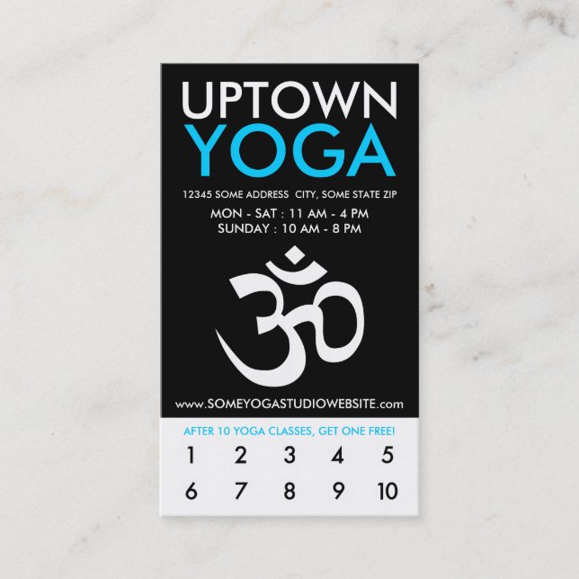 fidélité au yoga de l'uptown om (Devant)