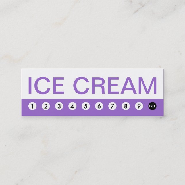 fidélité audacieuse de client de CRÈME GLACÉE (Devant)