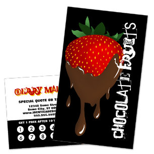 fidélité aux grunge de fraise chocolat